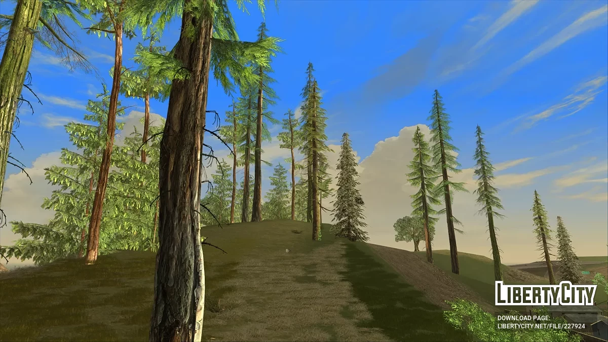 Insanity Vegetation - Wersja z dynamicznym oświetleniem / GTA San Andreas