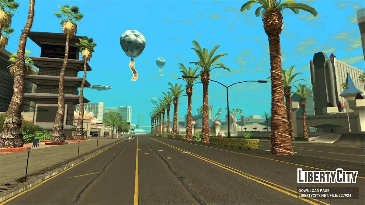 Insanity Vegetation - Wersja z dynamicznym oświetleniem / GTA San Andreas
