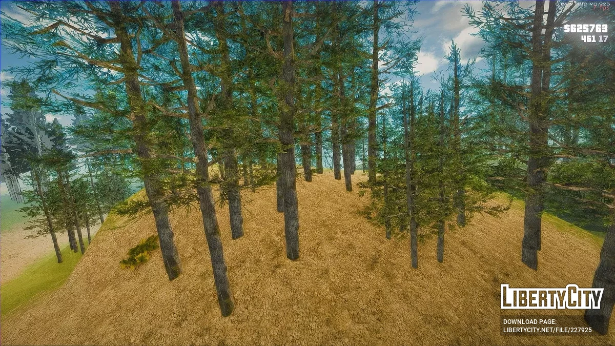 Vegetation from Definitive Edition / GTA San Andreas