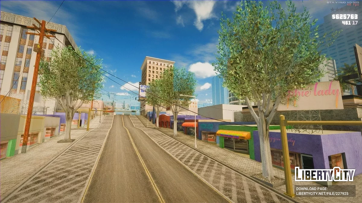 Vegetation from Definitive Edition / GTA San Andreas