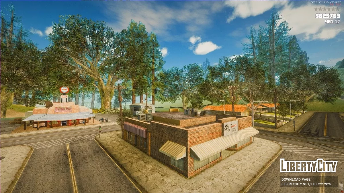 Vegetation from Definitive Edition / GTA San Andreas