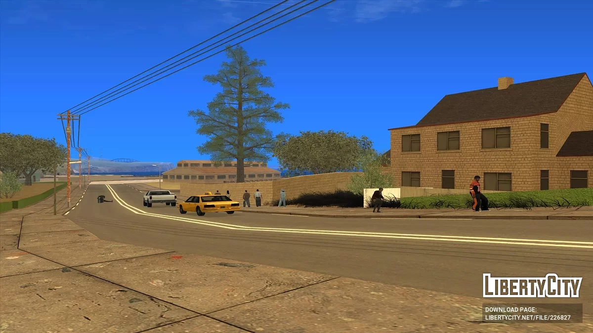 Російський Бейсайд (6 нових текстур) / GTA San Andreas