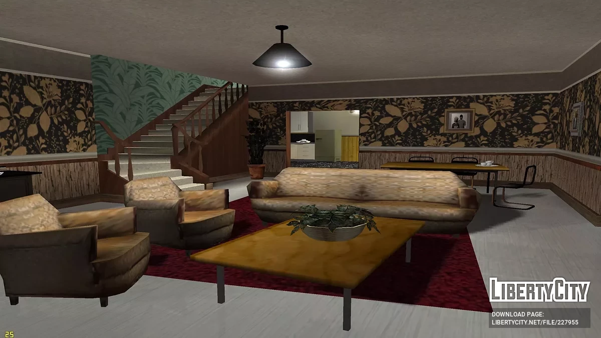 Rénovation ancienne dans la maison de CJ / GTA San Andreas