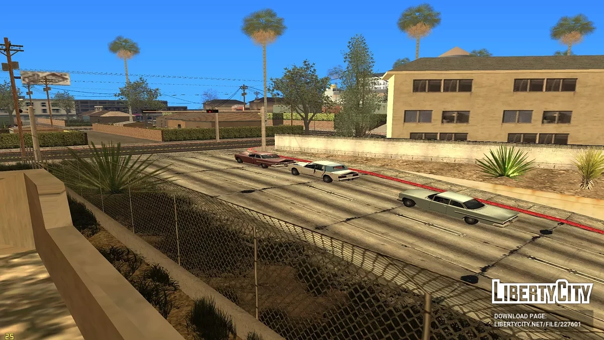 Textures de routes et de trottoirs / GTA San Andreas