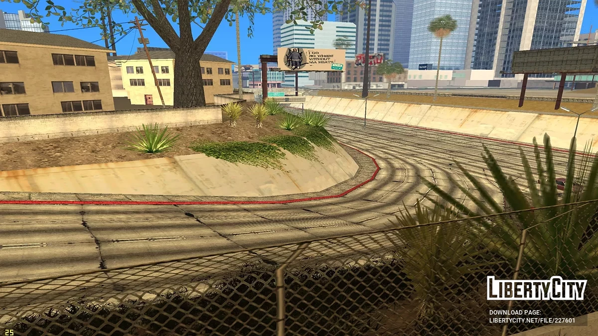Textures de routes et de trottoirs / GTA San Andreas