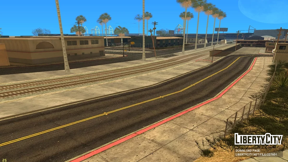 Textures de routes et de trottoirs / GTA San Andreas