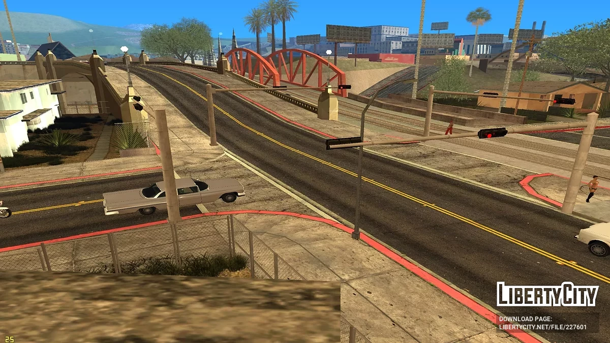 Textures de routes et de trottoirs / GTA San Andreas