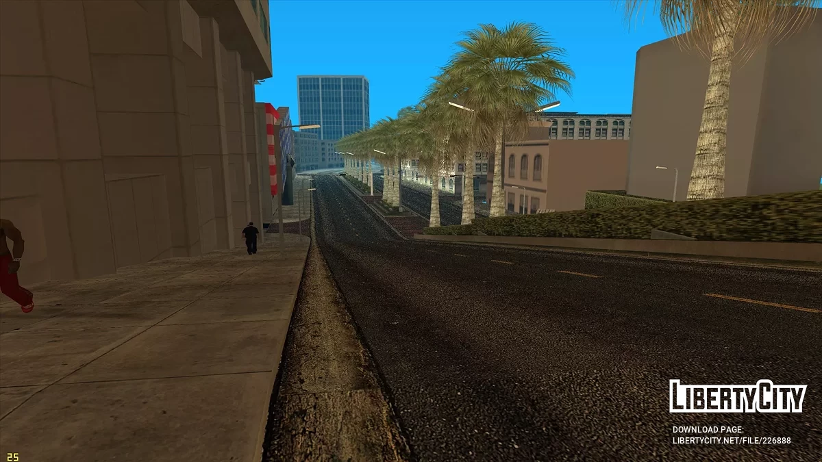 Nowe chodniki i drogi / GTA San Andreas