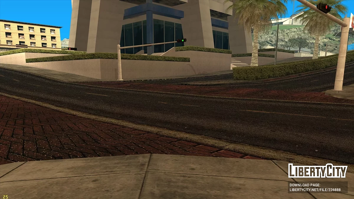 Nowe chodniki i drogi / GTA San Andreas