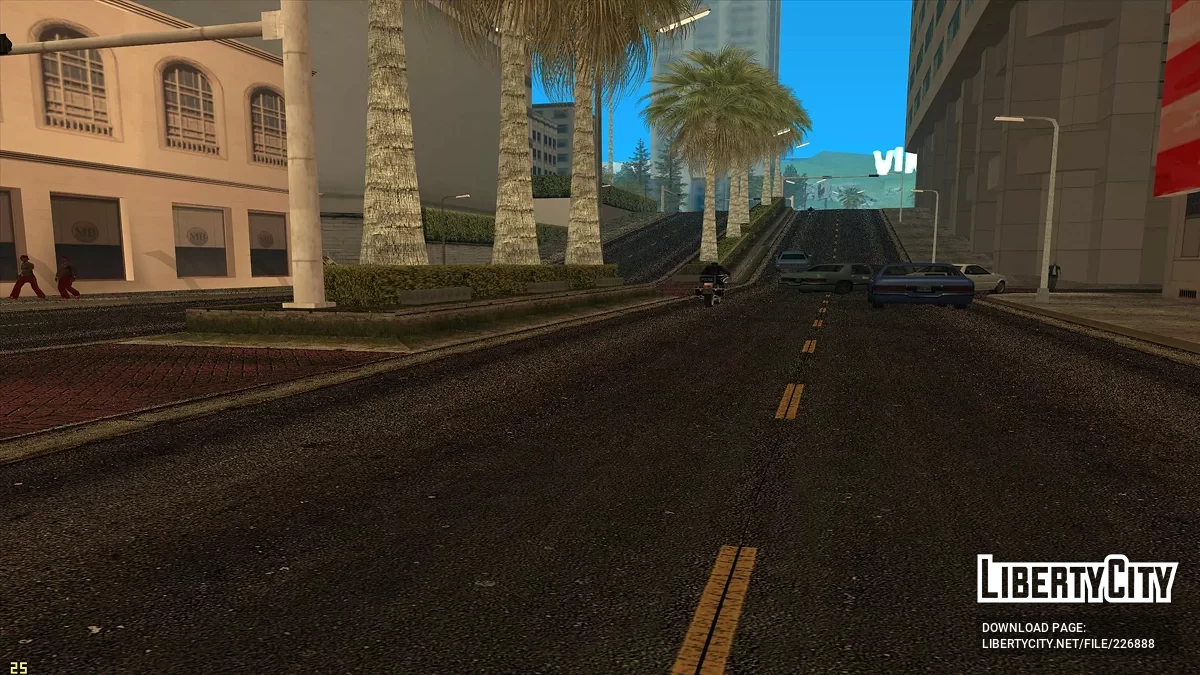 Nowe chodniki i drogi / GTA San Andreas