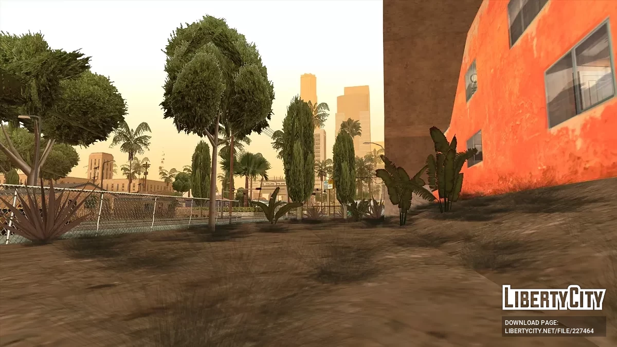VVR - Réaménagement de la végétation vanille / GTA San Andreas