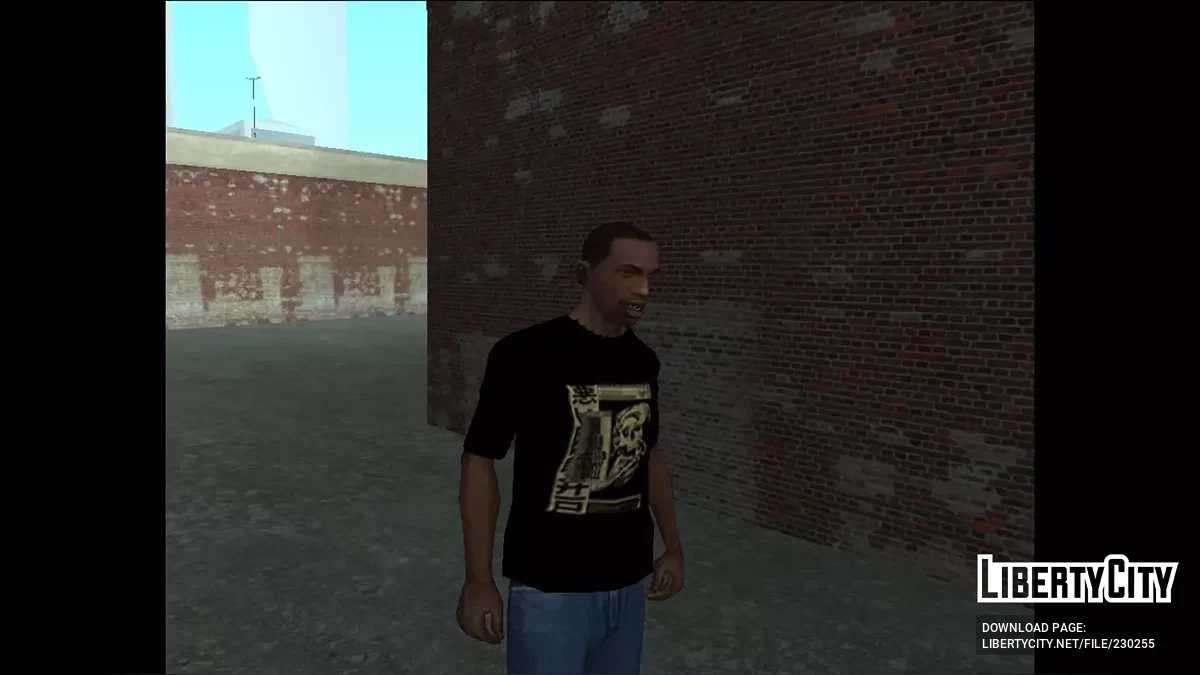 Classic Black T-Shirt / GTA San Andreas