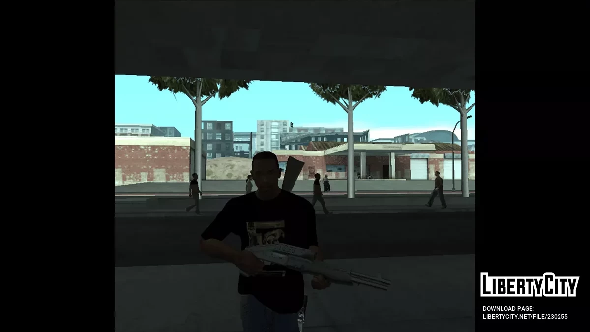 Classic Black T-Shirt / GTA San Andreas