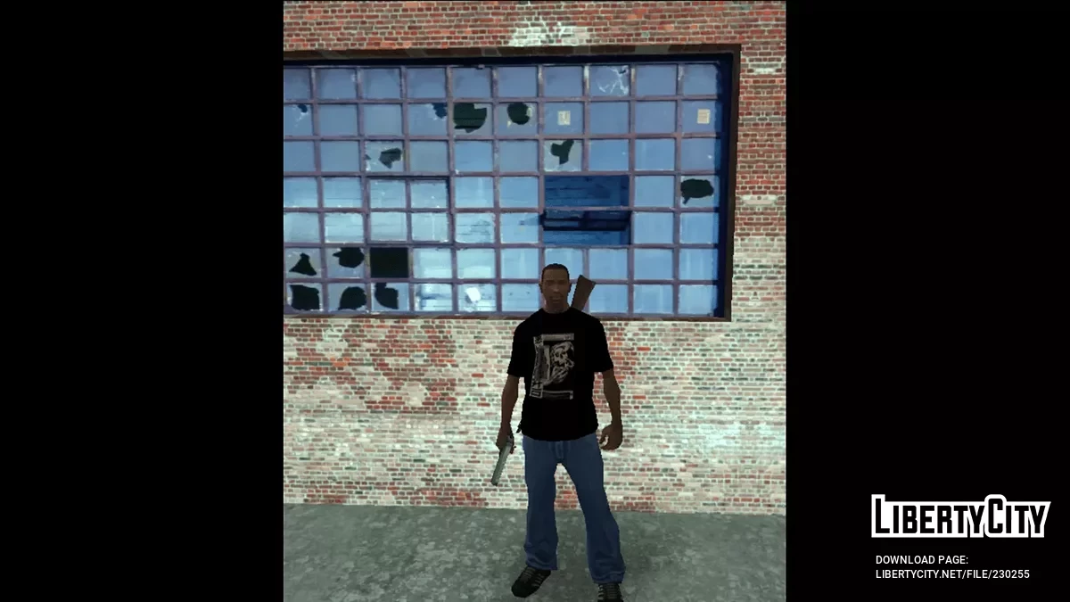 Classic Black T-Shirt / GTA San Andreas