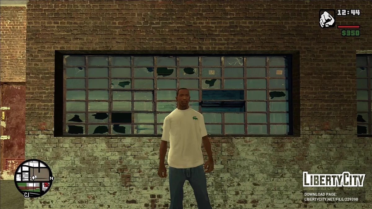 Футболка Lacoste для CJ / GTA San Andreas