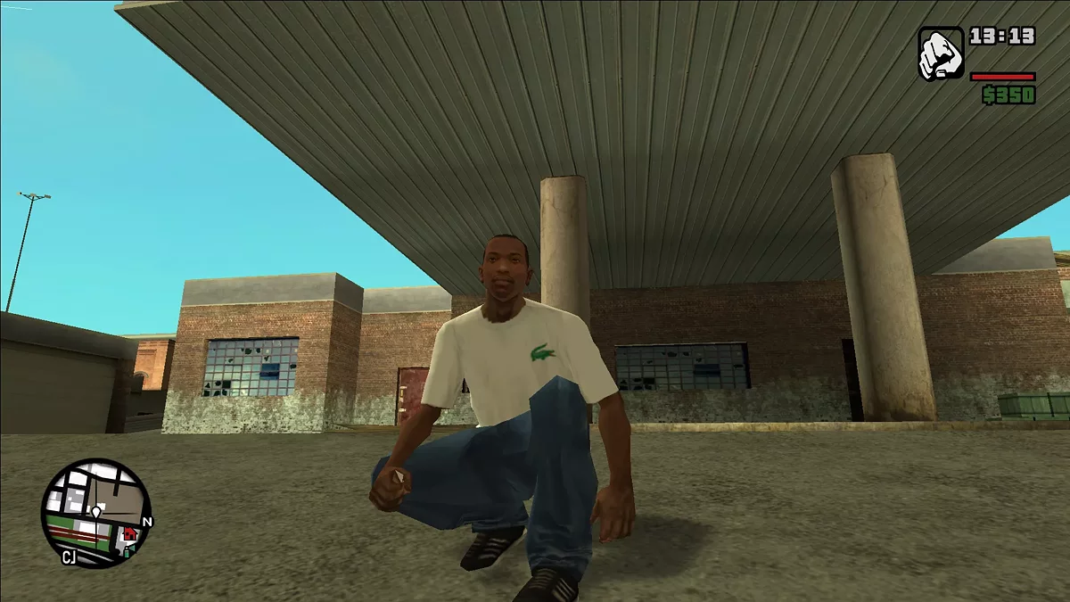 Футболка Lacoste для CJ / GTA San Andreas