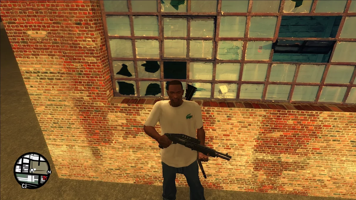 Футболка Lacoste для CJ / GTA San Andreas