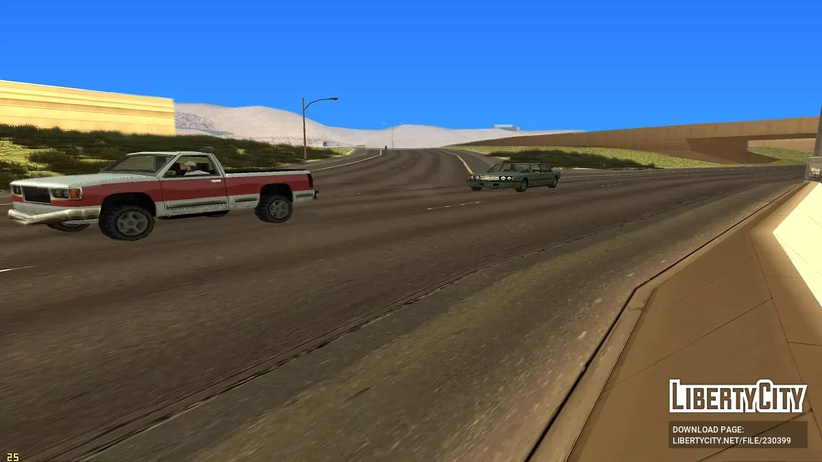 Nouvelles routes et autoroutes de Las Venturas / GTA San Andreas