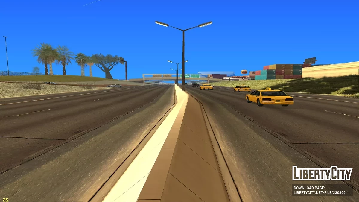 Nouvelles routes et autoroutes de Las Venturas / GTA San Andreas