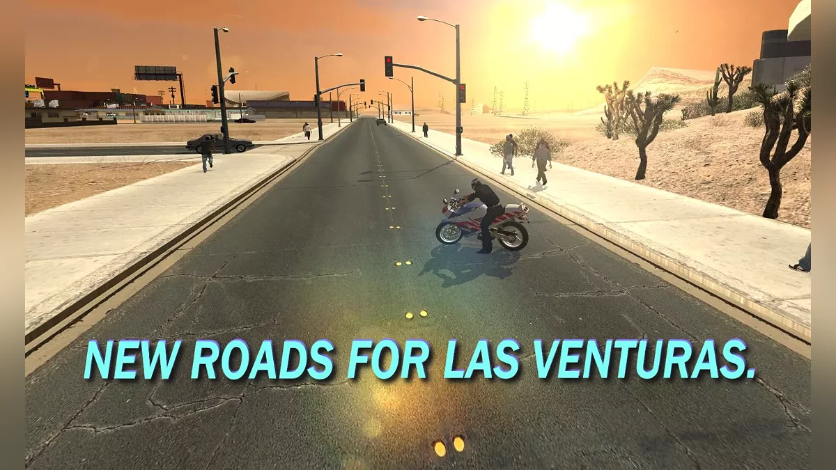 Nouvelles routes et autoroutes de Las Venturas / GTA San Andreas