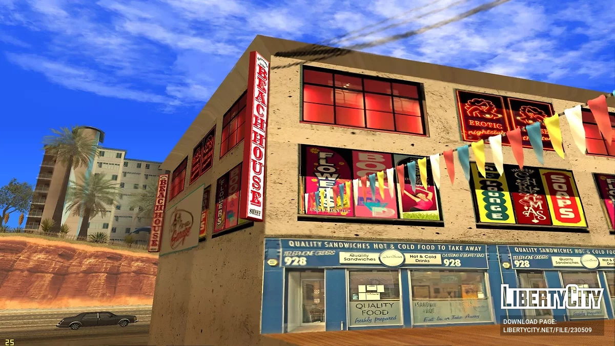 Beach Shops HD / GTA San Andreas