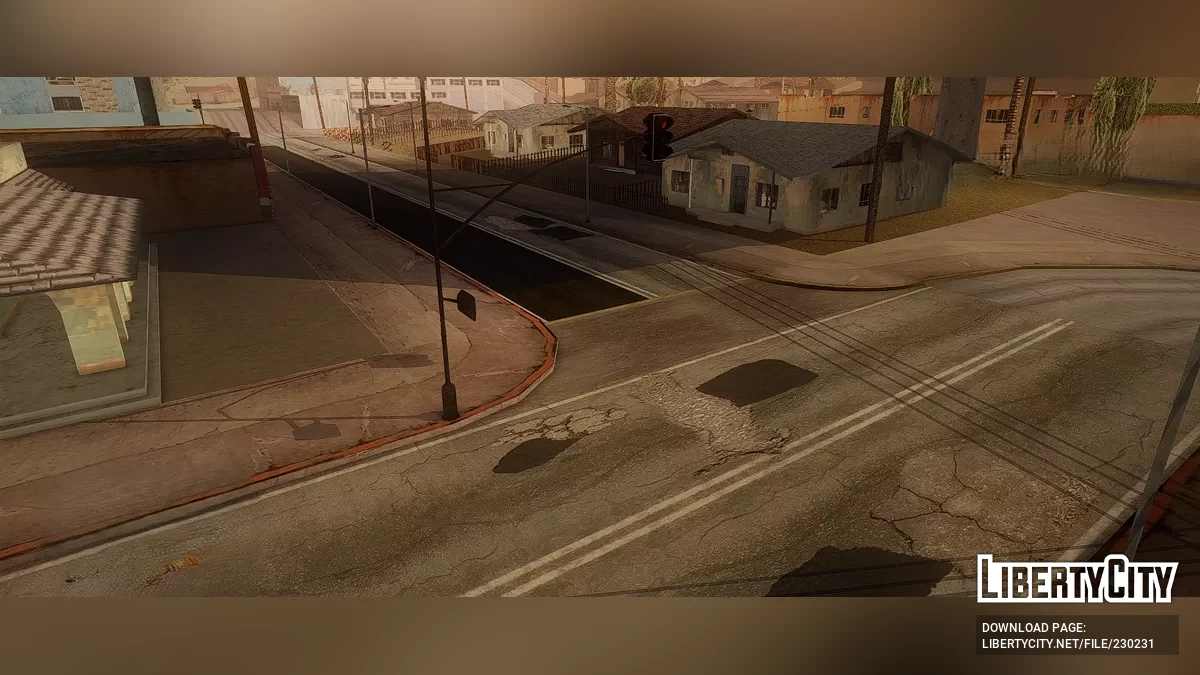 Vanilla+ Дороги / GTA San Andreas