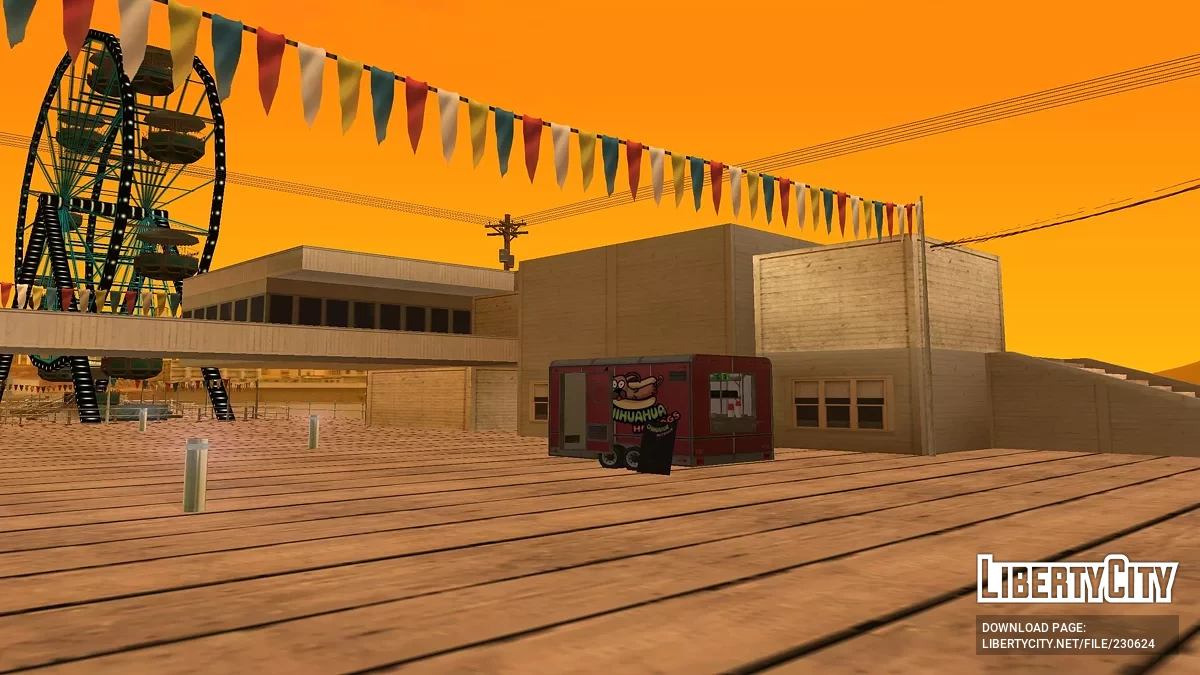 Wózki z jedzeniem i kioski z GTA 5 / GTA San Andreas