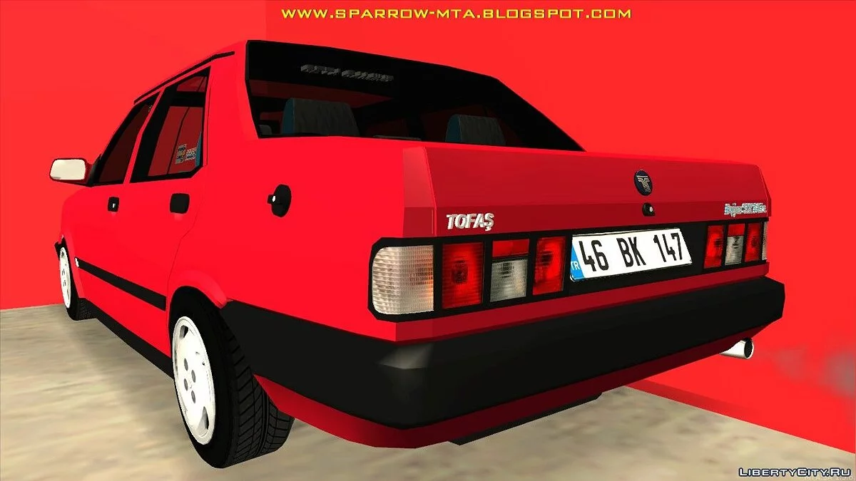 Tofaş Doğan SLX 1.6 / GTA San Andreas
