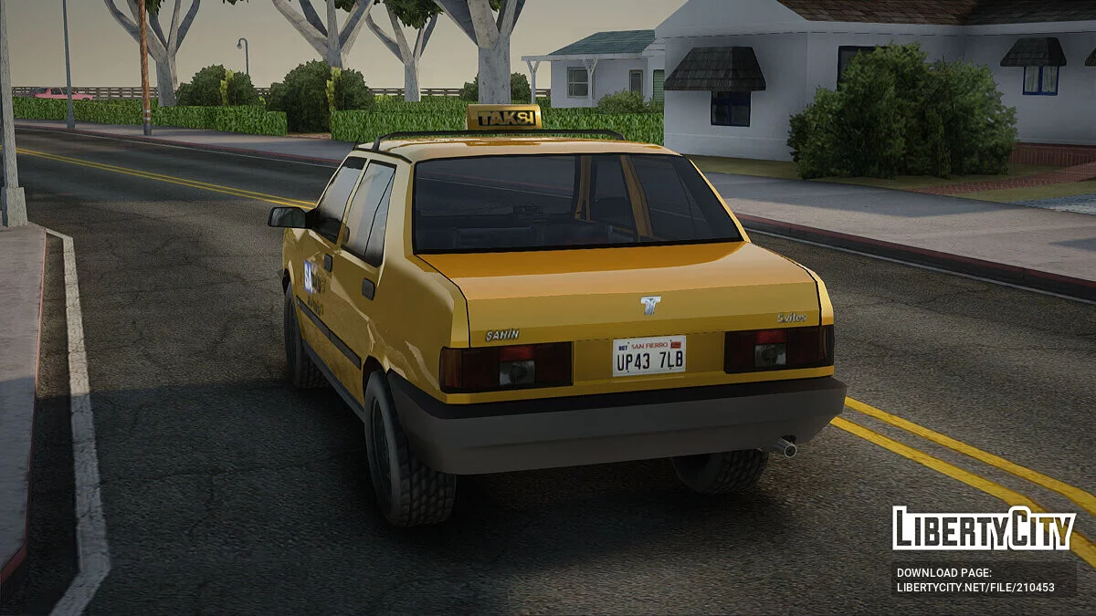 Tofas Sahin Taksi SA Styl / GTA San Andreas