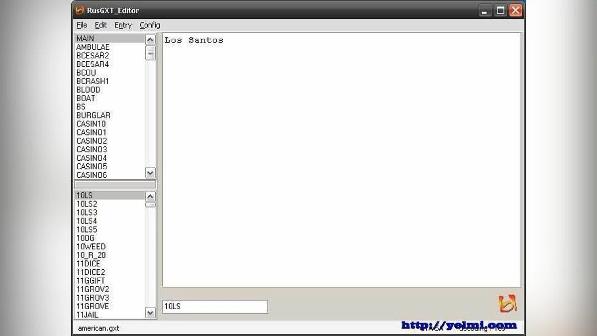 RusGXT Editor / جي تي إيه سان أندرياس