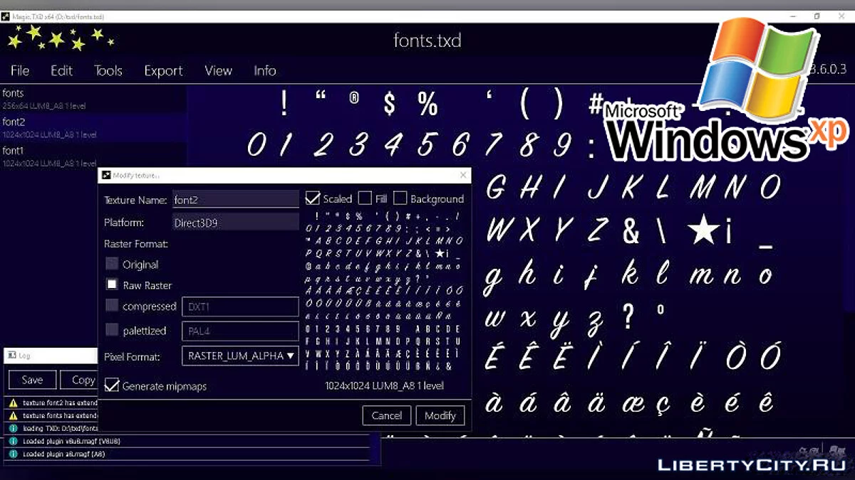 Magic.TXD 1.0 для Windows XP / GTA San Andreas