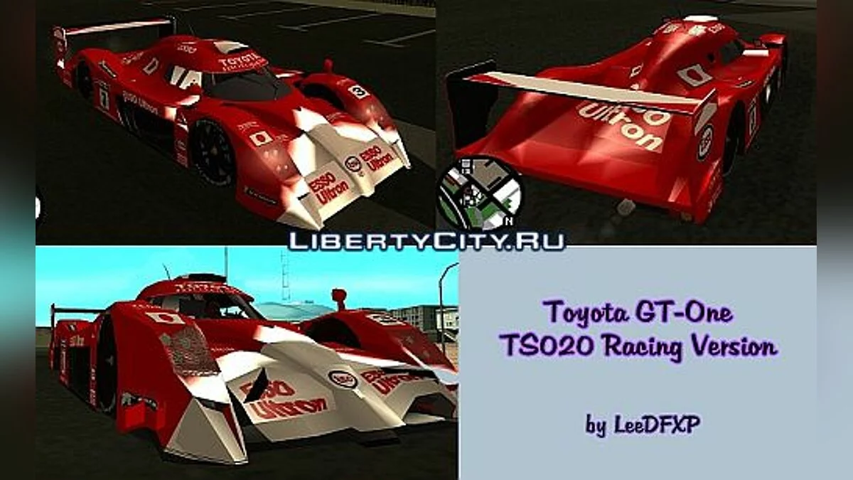 1999 Toyota GT-One TS020 Le Mans / GTA San Andreas