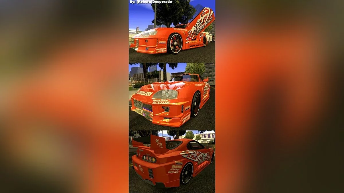 Toyota Supra MK4 '1995 Tunable / GTA San Andreas