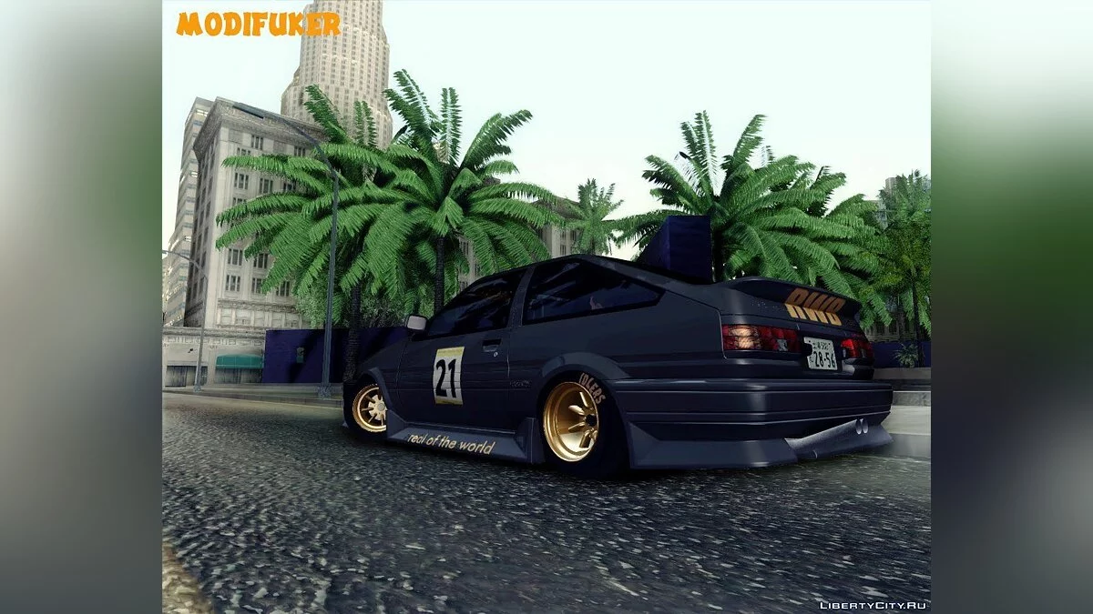 Toyota Levin AE86 RWB / GTA San Andreas