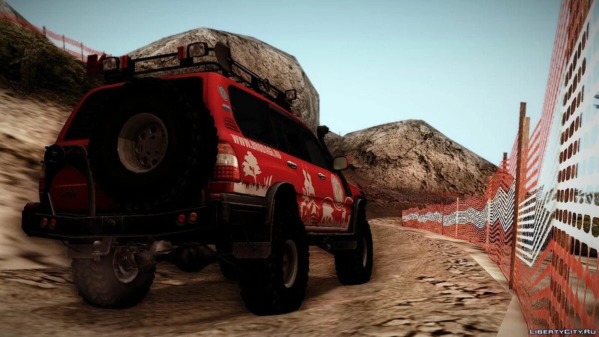 Toyota Land Cruiser 100 Geländewagen / GTA San Andreas