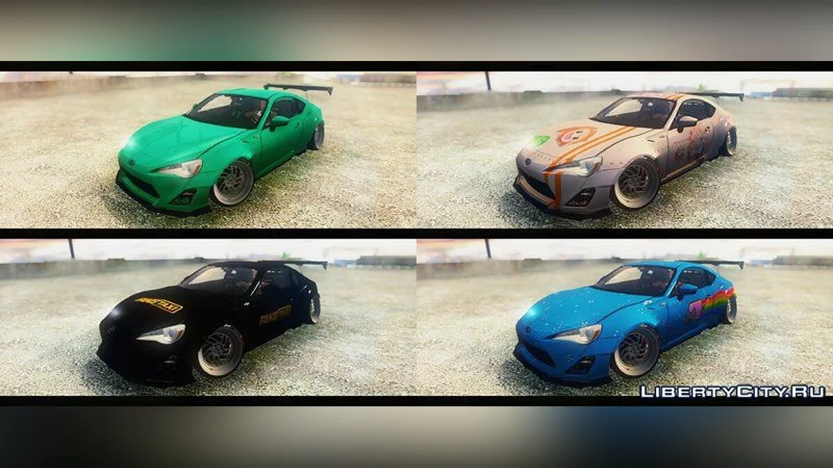 Scion FR-S RocketBunny 2013 / GTA San Andreas