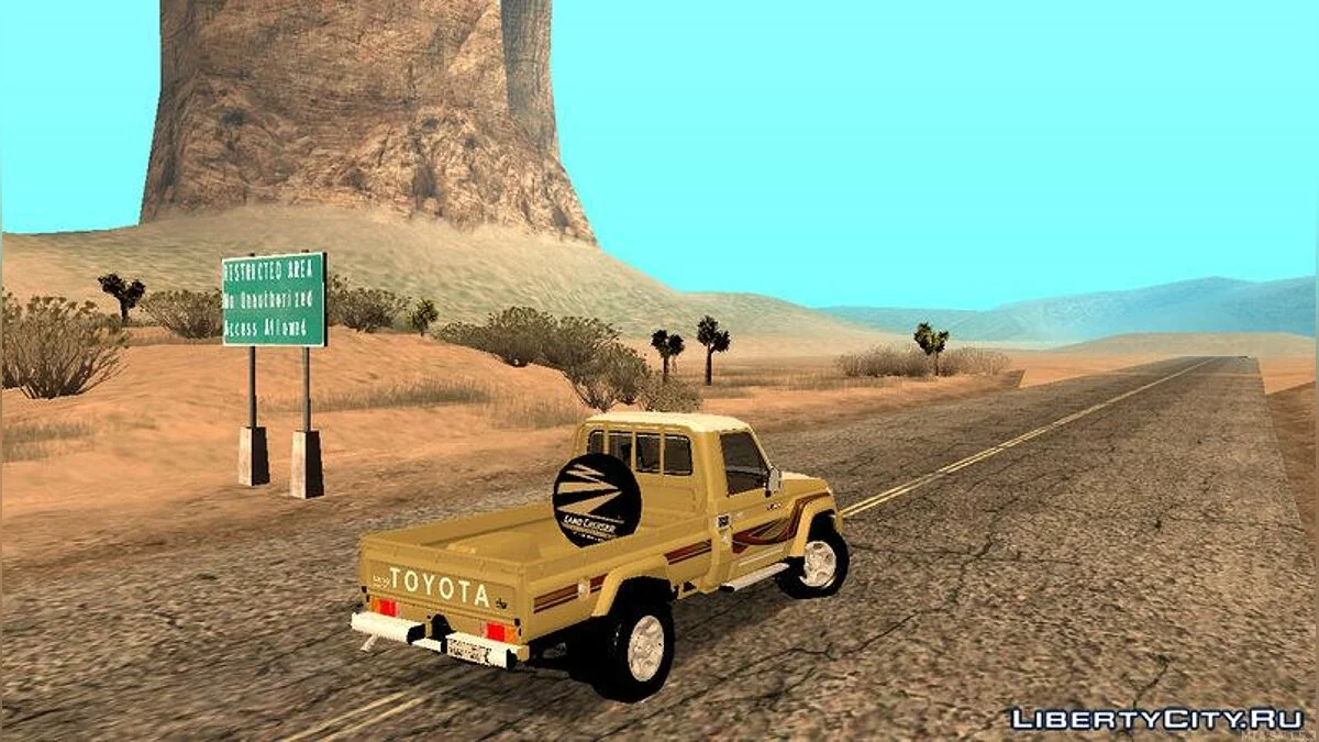 Toyota Land Cruiser (J79) 2016 / GTA San Andreas