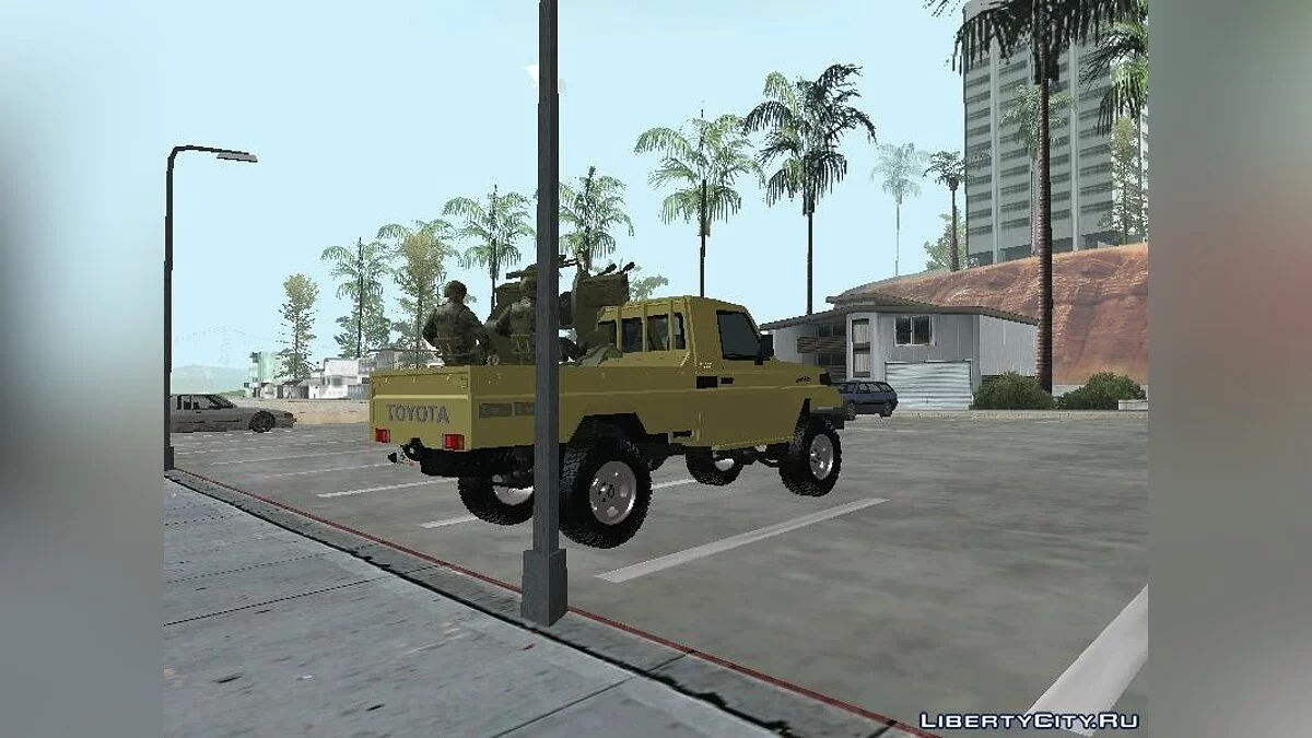 Toyota Land Cruiser Exército / GTA San Andreas