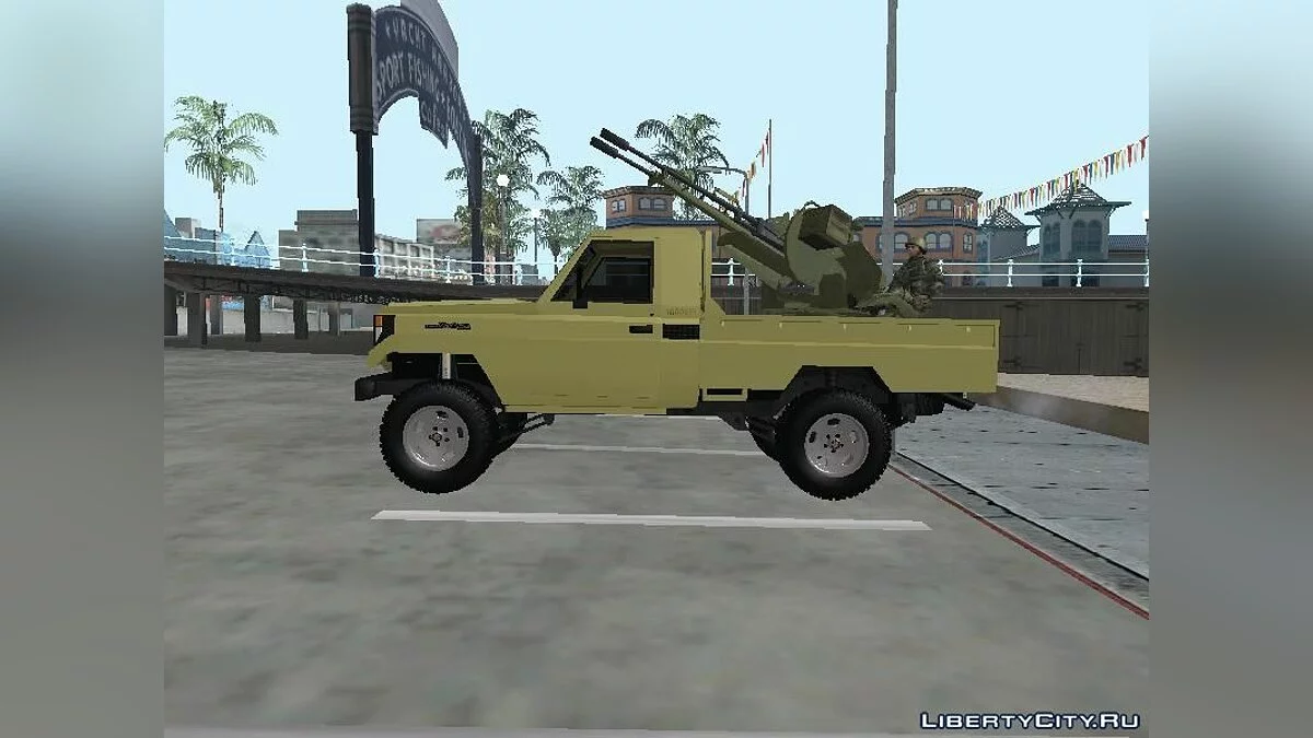Toyota Land Cruiser Exército / GTA San Andreas
