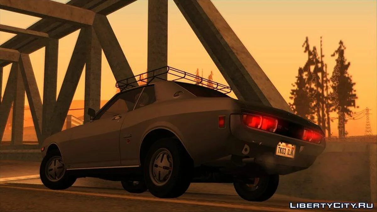 Toyota Celica GT 1974 [RA21] (Spécifications US) / GTA San Andreas