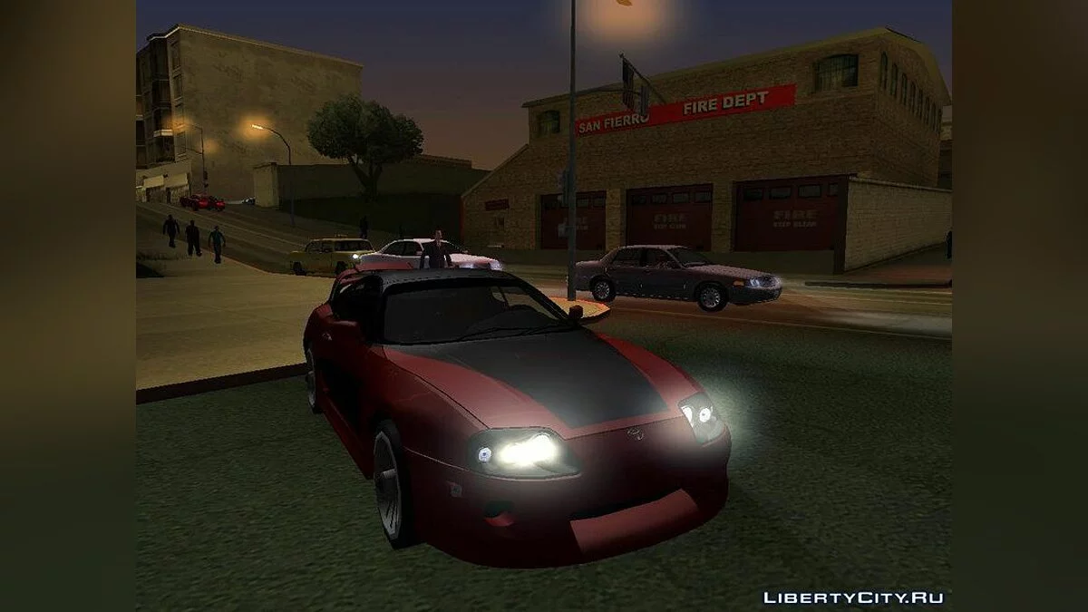 Toyota Supra Mk-IV 1994 Fully Tunable (FNF style) v1.0 / GTA San Andreas
