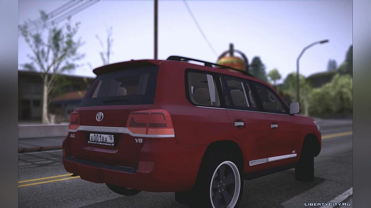 丰田陆地巡洋舰 200 B7 / GTA San Andreas