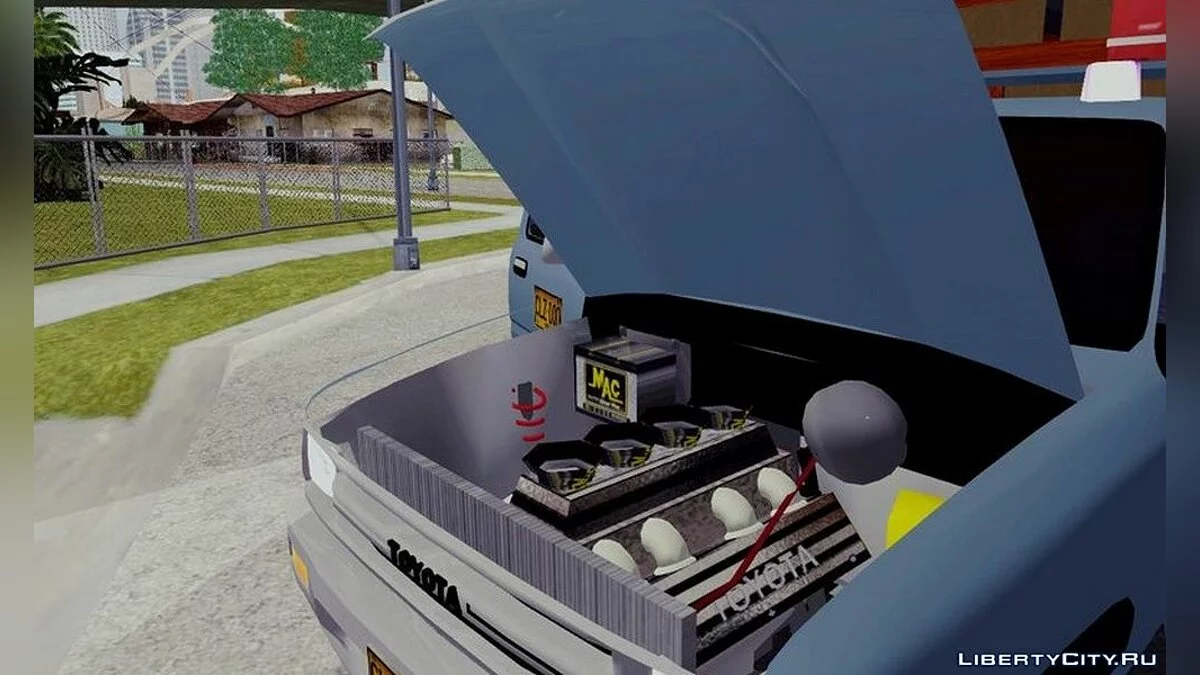 Toyota Hilux Com Estruturas / GTA San Andreas