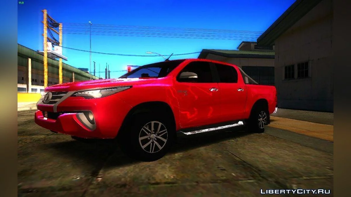 丰田Hilux前Fortuner 2018 / GTA San Andreas