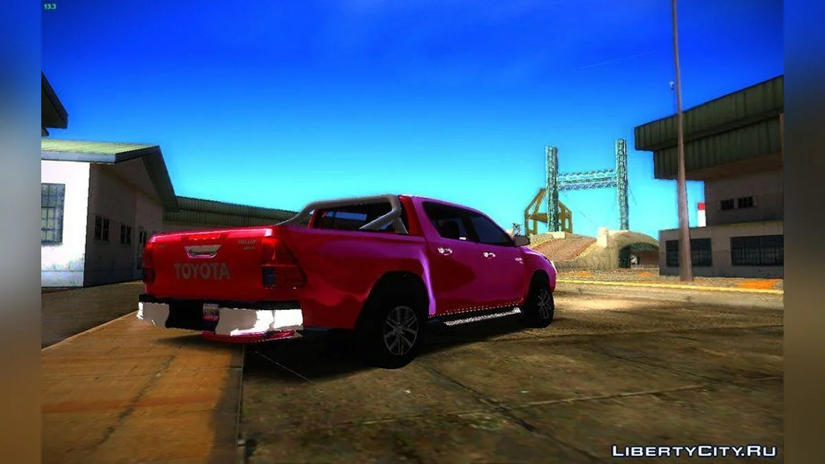 丰田Hilux前Fortuner 2018 / GTA San Andreas