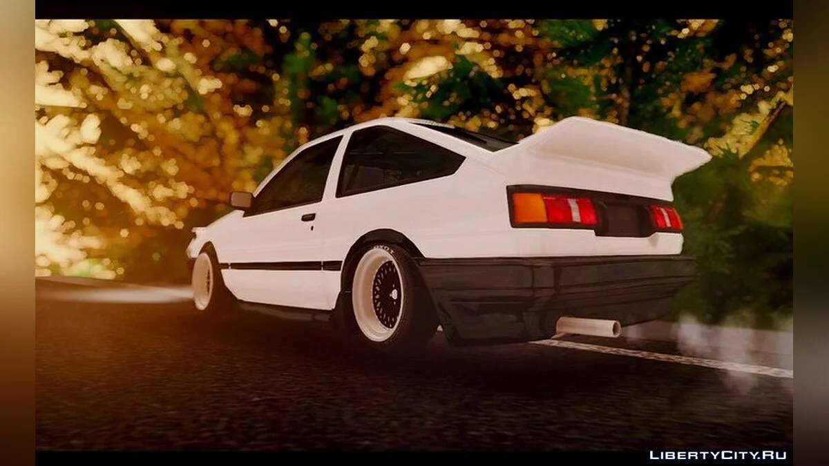Toyota Trueno AE86 de 1986 / GTA San Andreas