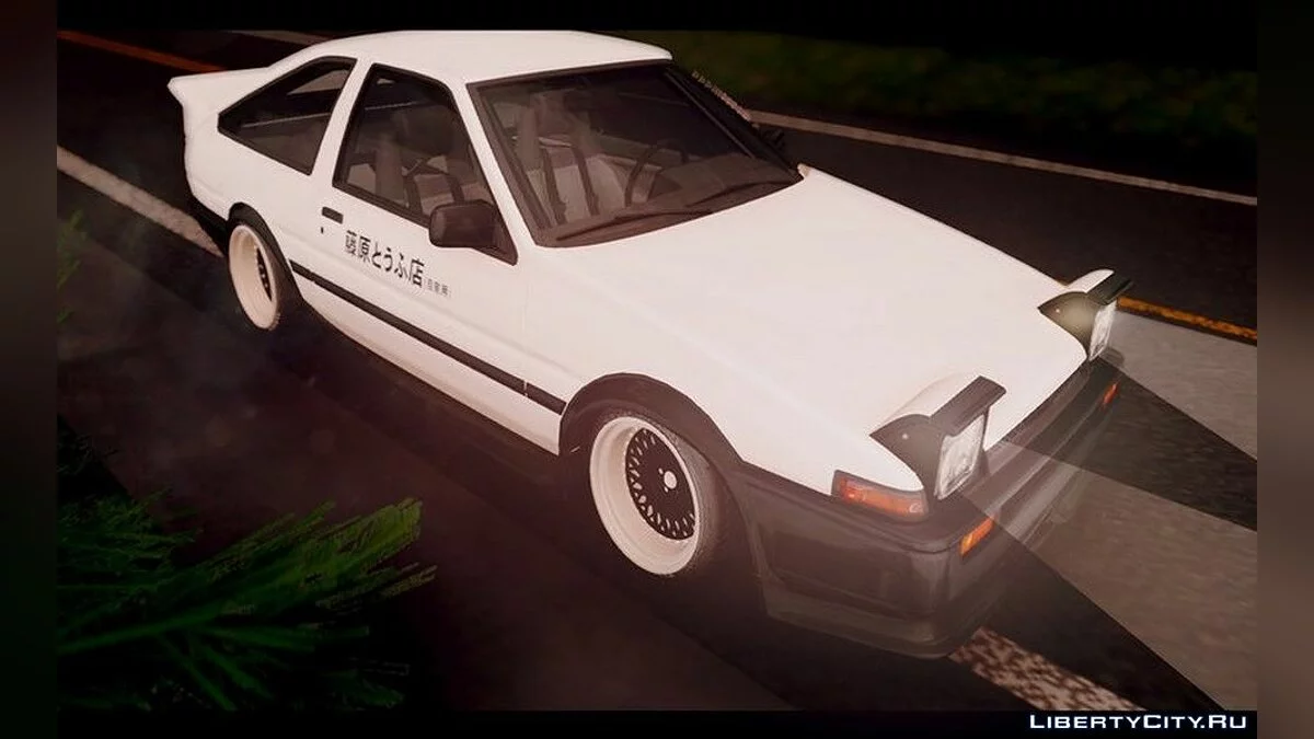 Toyota Trueno AE86 de 1986 / GTA San Andreas
