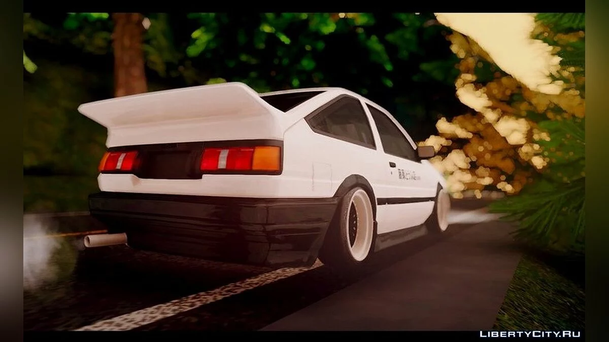 Toyota Trueno AE86 de 1986 / GTA San Andreas