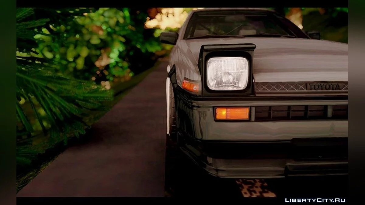 Toyota Trueno AE86 de 1986 / GTA San Andreas