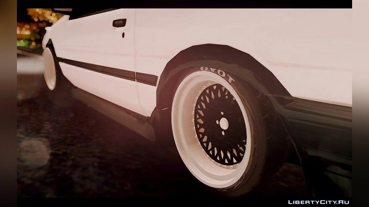 Toyota Trueno AE86 de 1986 / GTA San Andreas